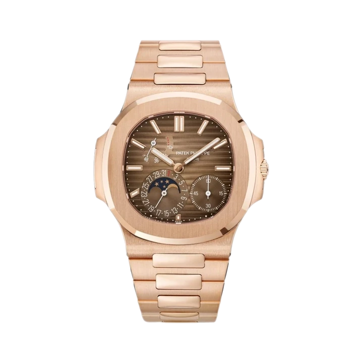 Patek Philippe Nautilus Moon Phase (Rose Gold) at Yousef Watch