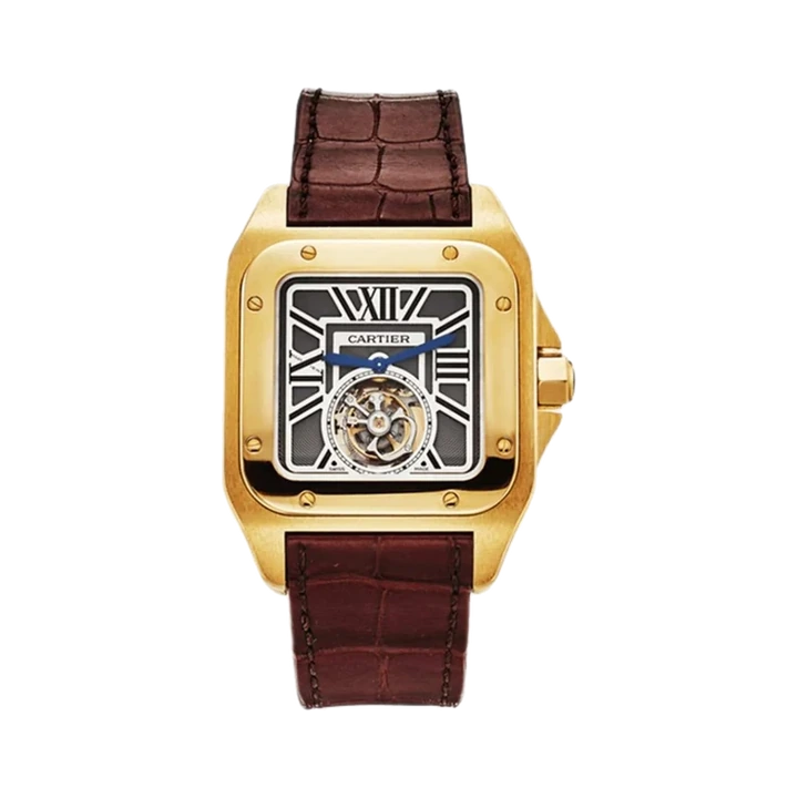 Cartier Santos 100 Flying Tourbillon at Yousef Watch