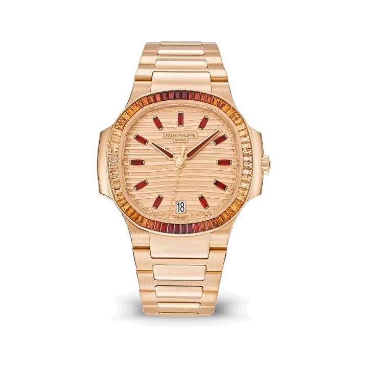 Patek Philippe Nautilus Joaillerie (Garnets) at Yousef Watch