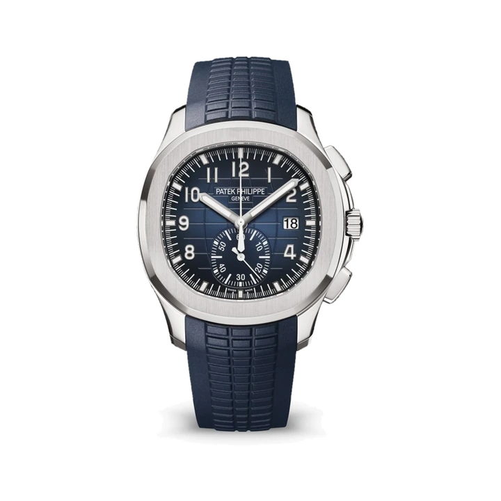 Patek Philippe Aquanaut Chronograph (Blue Dial) at Yousef Watch