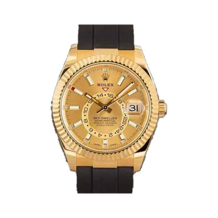 Rolex Sky-Dweller (Champagne Dial) at Yousef Watch