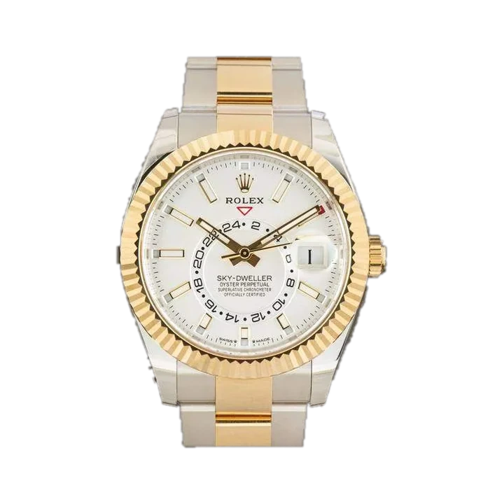 Rolex Sky-Dweller (White Dial) at Yousef Watch