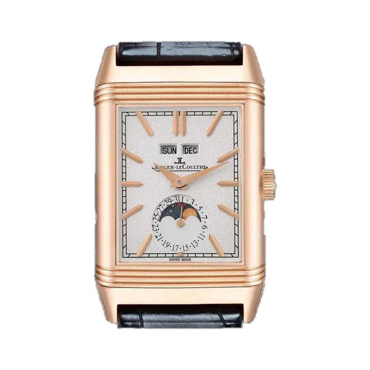 Jaeger-LeCoultre Reverso Tribute (Silver grained Dial) at Yousef Watch
