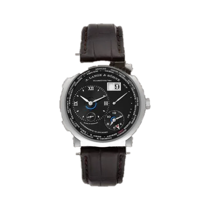 A. Lange & Söhne Lange 1 (Black Dial) at Yousef Watch